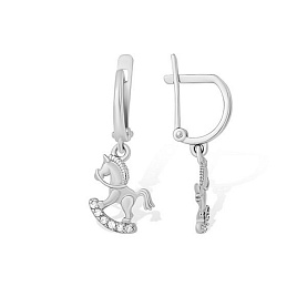 Серьги EFREMOV - Серебро 925, Фианит (арт. 1210011807-1)