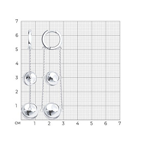 Серьги SOKOLOV - Серебро 925 (арт. 94027705)
