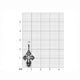 Подвеска Атолл - Серебро 925 (арт. 63-1098)