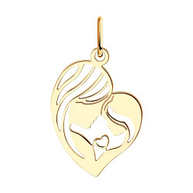 Подвеска SOKOLOV - Золото 375 (арт. 033907-4)