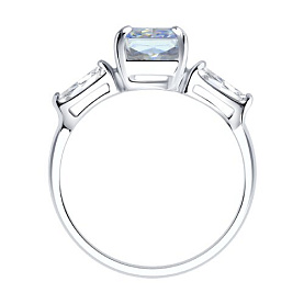 Кольцо SOKOLOV - Серебро 925, Фианит (арт. 94014868)