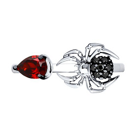 Кольцо SOKOLOV - Серебро 925, Фианит (арт. 94014188)