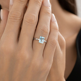 Кольцо SOKOLOV - Серебро 925, Топаз (арт. 92014651)