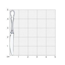 Нож SOKOLOV - Серебро 925 (арт. 2301020036)