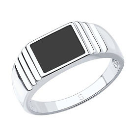 Кольцо SOKOLOV - Серебро 925, Эмаль (арт. 94010432)