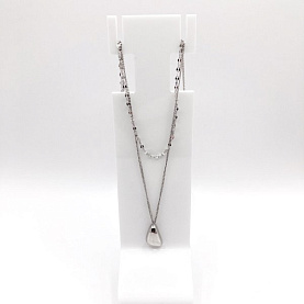 Колье Фиделис - Серебро 925 (арт. YFN0183-Rd)