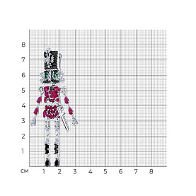 Серьга SOKOLOV - Серебро 925, Синтетический рубин, Фианит (арт. 94170333)
