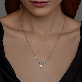 Колье SOKOLOV - Серебро 925, Фианит (арт. 94070578)