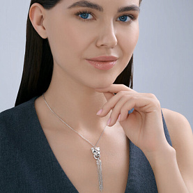 Колье SOKOLOV - Серебро 925, Эмаль (арт. 94071305)