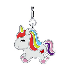 Подвеска Diamant - Серебро 925, Эмаль (арт. 94-130-01005-1)