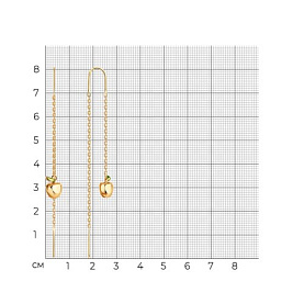 Серьги SOKOLOV - Серебро 925, Эмаль (арт. 93022421)