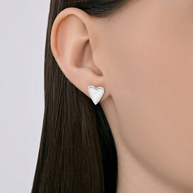 Серьги Diamant - Серебро 925, Эмаль (арт. 94-122-00089-1)