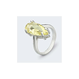 Кольцо Фиделис - Серебро 925, Фианит (арт. SET13028R-ye)