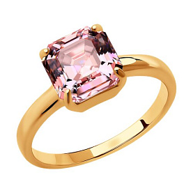 Кольцо SOKOLOV - Серебро 925, Swarovski (арт. 93010834)