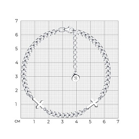 Браслет SOKOLOV - Серебро 925 (арт. 94050879)