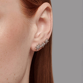 Серьги SOKOLOV - Серебро 925, Фианит (арт. 94026413)