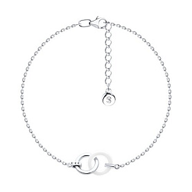 Браслет SOKOLOV - Серебро 925, Керамика (арт. 94050950)