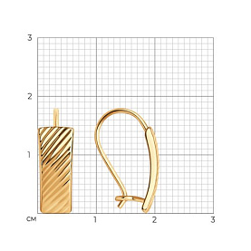 Серьги SOKOLOV - Золото 585 (арт. 027076)