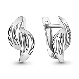 Серьги Аквамарин - Серебро 925 (арт. 30620.5)