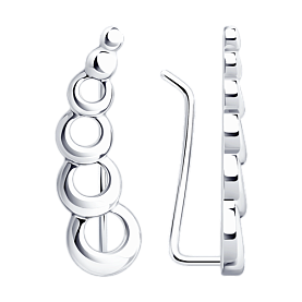 Серьги Diamant - Серебро 925 (арт. 94-120-01157-1)