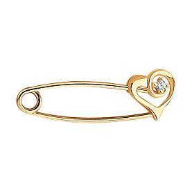 Булавка SOKOLOV - Серебро 925, Фианит (арт. 93040029)