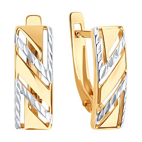 Серьги Diamant - Золото 585 (арт. 51-120-02781-2)