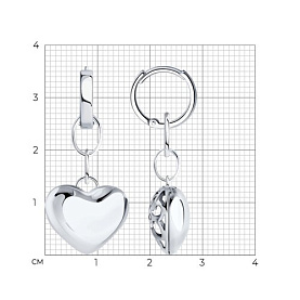 Серьги SOKOLOV - Серебро 925 (арт. 94026656)