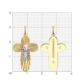 Подвеска SOKOLOV - Золото 585 (арт. 121501)