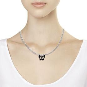 Подвеска SOKOLOV - Серебро 925, Керамика (арт. 94032489)