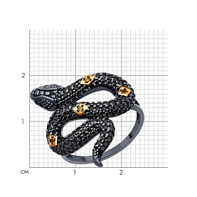 Кольцо SOKOLOV - Серебро 925, Фианит (арт. 94014057)