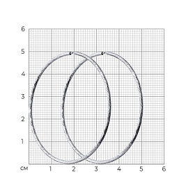 Серьги Diamant - Серебро 925 (арт. 94-124-01872-1)