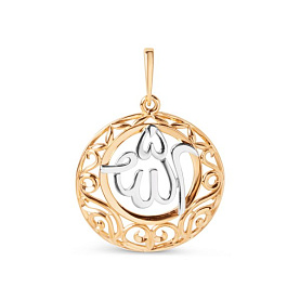 Подвеска ЮФ Династия - Золото 375 (арт. 106378-5002)