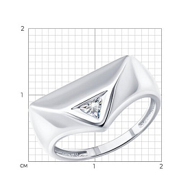 Кольцо Diamant - Серебро 925, Фианит (арт. 94-110-00254-1)