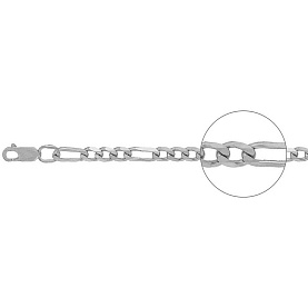 Цепочка Красцветмет - Серебро 925 (арт. НЦ22-014-3#1.20)