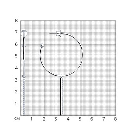 Серьги SOKOLOV - Серебро 925, Фианит (арт. 94023875)