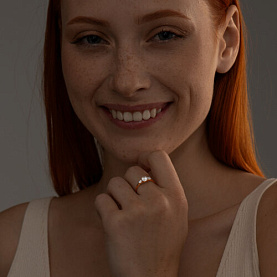 Кольцо SOKOLOV - Серебро 925, Фианит (арт. 93011093)