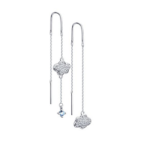 Серьги Diamant - Серебро 925, Фианит (арт. 94-120-01025-1)