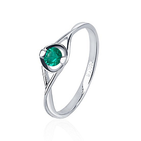 Кольцо Platinum Lab. - Платина 950 (арт. ПК-209И-01)