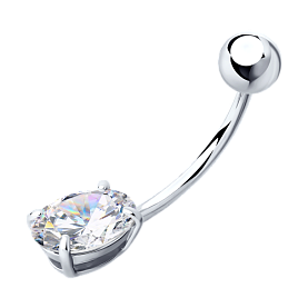 Пирсинг SOKOLOV - Серебро 925, Фианит (арт. 94060056)