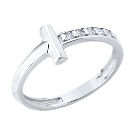 Кольцо Diamant - Серебро 925, Фианит (арт. 94-110-02308-1)