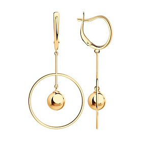 Серьги Diamant - Серебро 925 (арт. 93-121-01480-1)