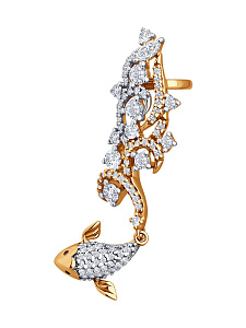 Серьга SOKOLOV - Серебро 925, Фианит (арт. 93170019)