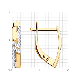 Серьги SOKOLOV - Золото 375 (арт. 31-120-01006-1)