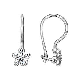 Серьги SOKOLOV - Серебро 925, Фианит (арт. 94020576)