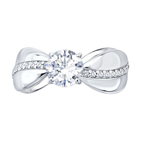 Кольцо Diamant - Серебро 925, Фианит (арт. 94-110-01222-1)