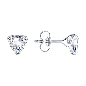 Серьги Diamant - Серебро 925, Фианит (арт. 94-122-01646-1)