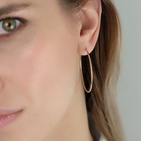 Серьги Атолл - Золото 585 (арт. 20771-40)