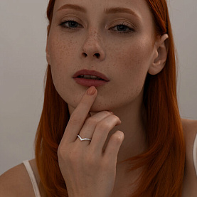 Кольцо SOKOLOV - Серебро 925, Фианит (арт. 94013363)