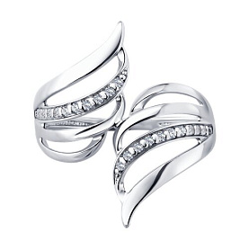 Кольцо Diamant - Серебро 925, Фианит (арт. 94-110-00195-1)