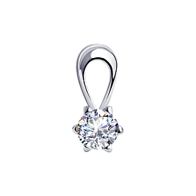 Подвеска SOKOLOV - Серебро 925, Фианит (арт. 94032831)